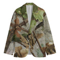Hunting Camouflage Pattern Print Men's Blazer
