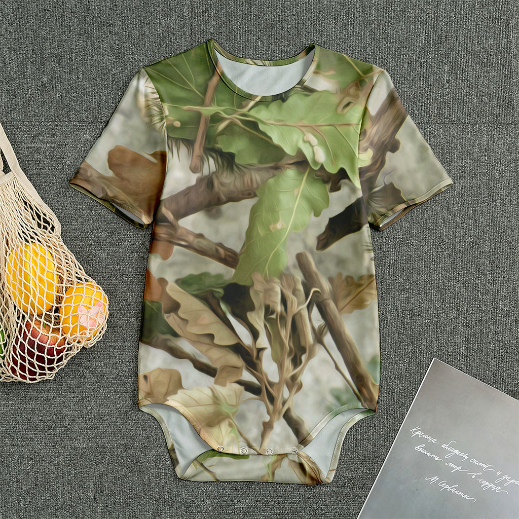 Hunting Camouflage Pattern Print Men's Bodysuit