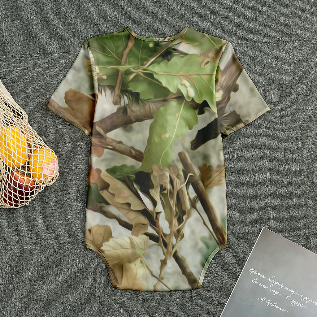 Hunting Camouflage Pattern Print Men's Bodysuit