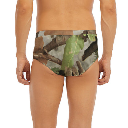 Hunting Camouflage Pattern Print Men's Briefs
