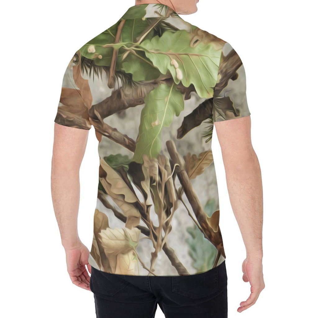 Hunting Camouflage Pattern Print Men's Shirt