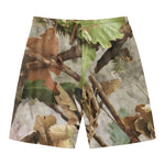 Hunting Camouflage Pattern Print Men's Swim Trunks