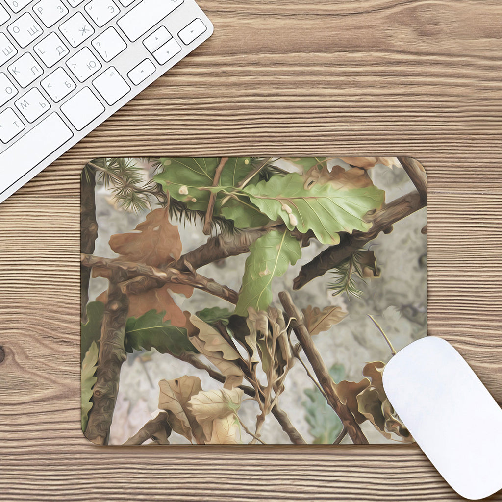 Hunting Camouflage Pattern Print Mouse Pad