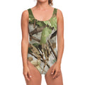 Hunting Camouflage Pattern Print One Piece Swimsuit