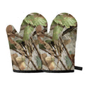 Hunting Camouflage Pattern Print Oven Mitts