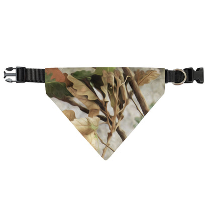 Hunting Camouflage Pattern Print Over The Collar Dog Bandana