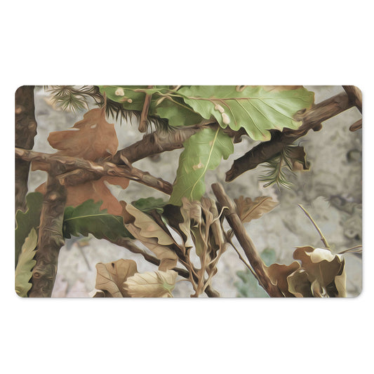 Hunting Camouflage Pattern Print Polyester Doormat