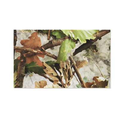 Hunting Camouflage Pattern Print Polyester Flag