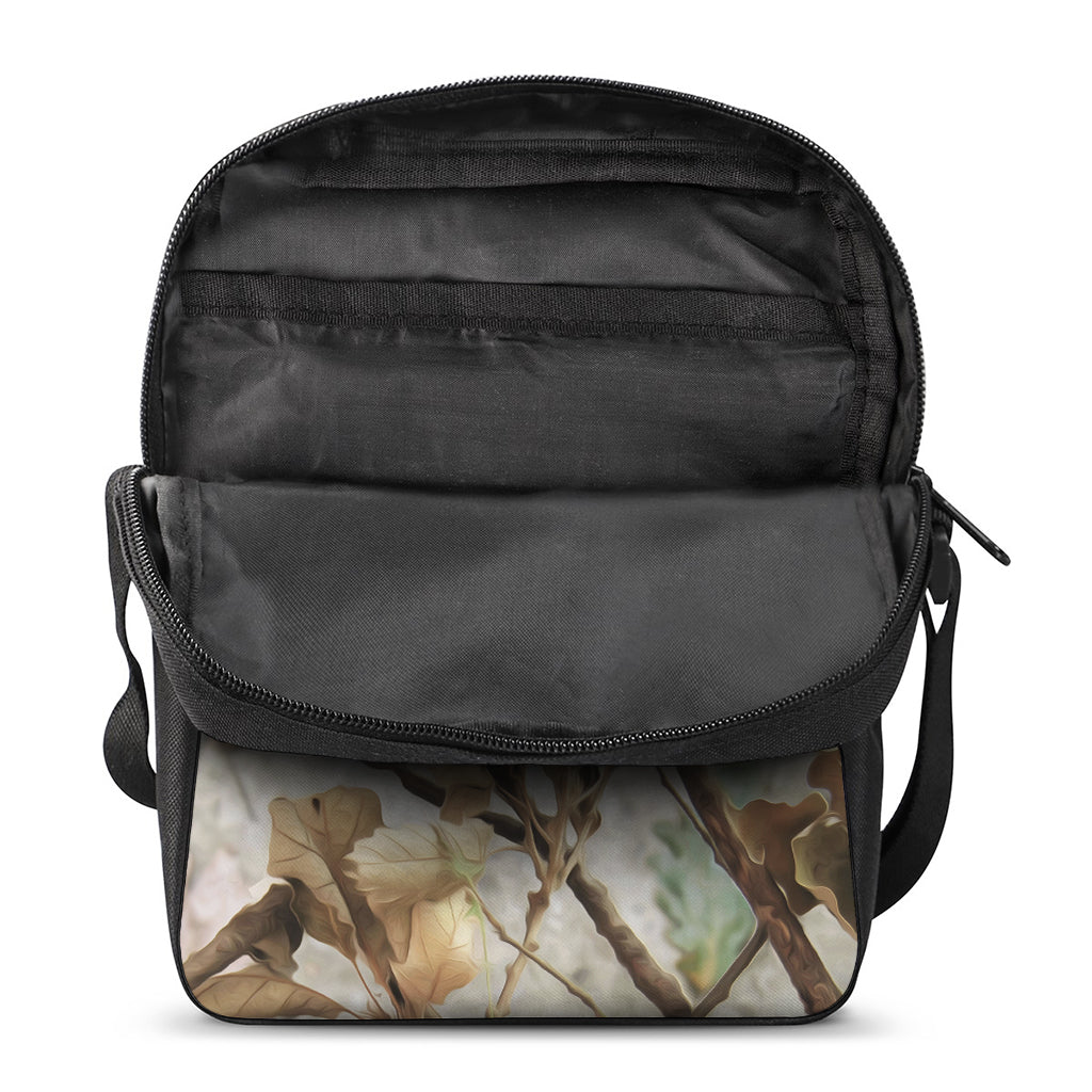 Hunting Camouflage Pattern Print Rectangular Crossbody Bag