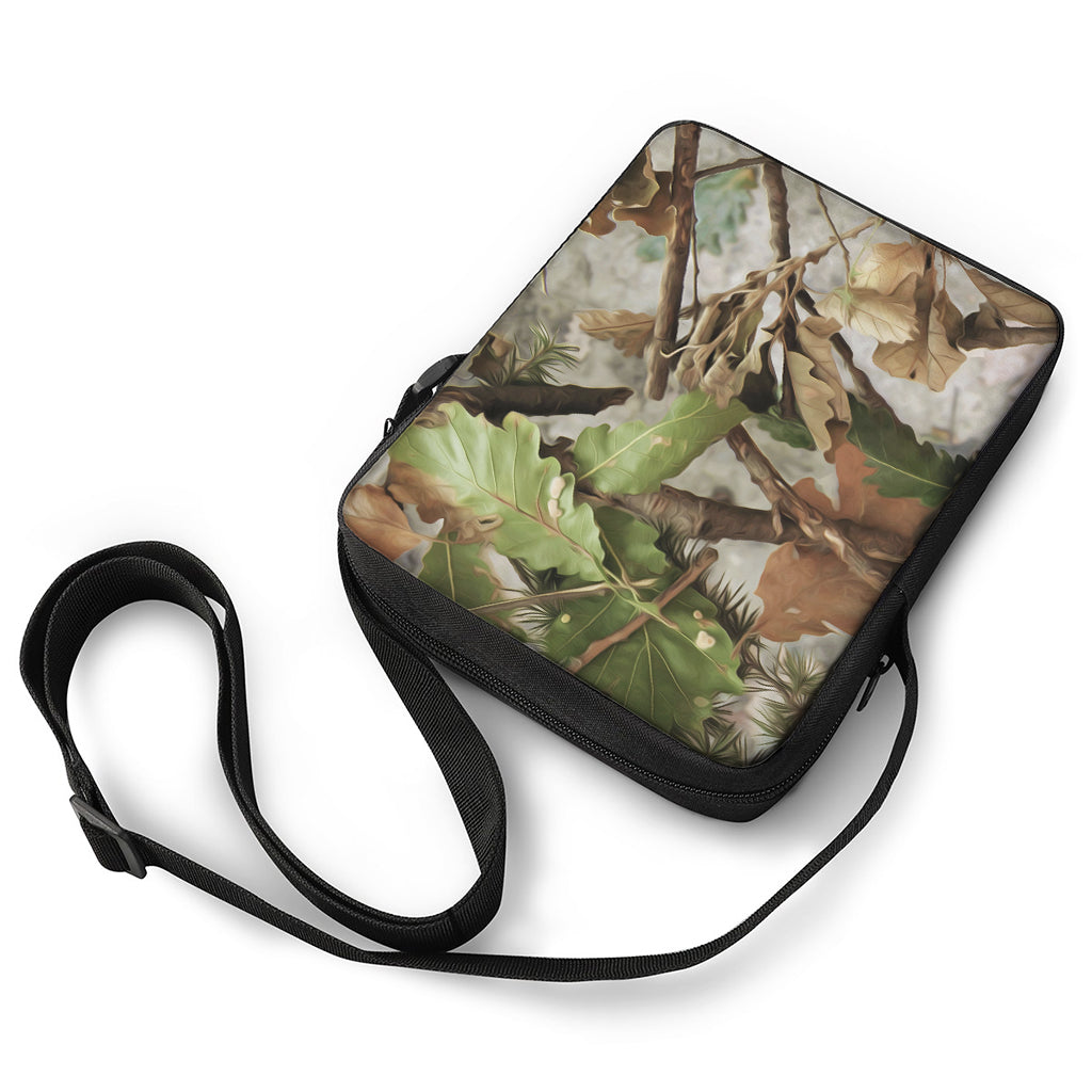Hunting Camouflage Pattern Print Rectangular Crossbody Bag