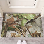 Hunting Camouflage Pattern Print Rubber Doormat