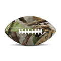 Hunting Camouflage Pattern Print Rugby Ball