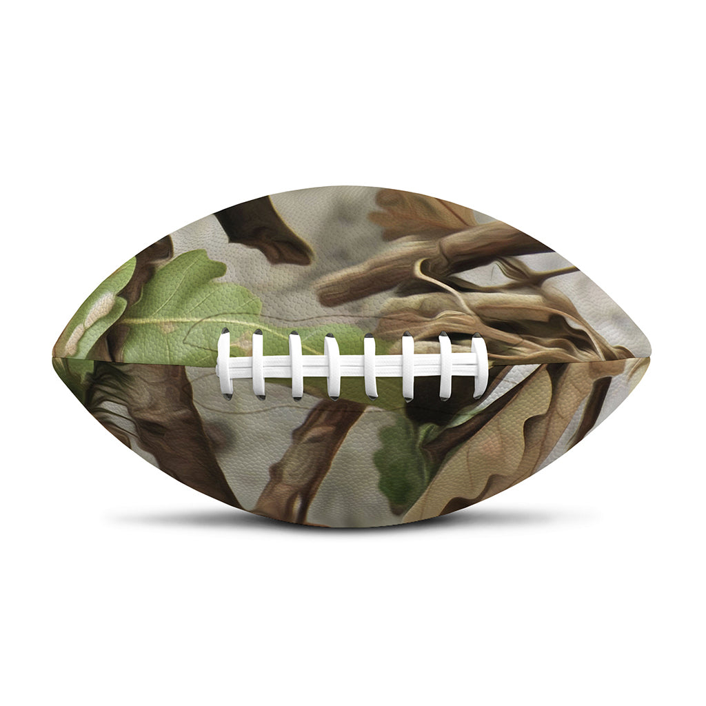 Hunting Camouflage Pattern Print Rugby Ball