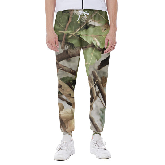 Hunting Camouflage Pattern Print Scuba Joggers