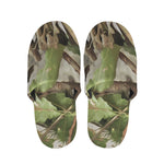 Hunting Camouflage Pattern Print Slippers