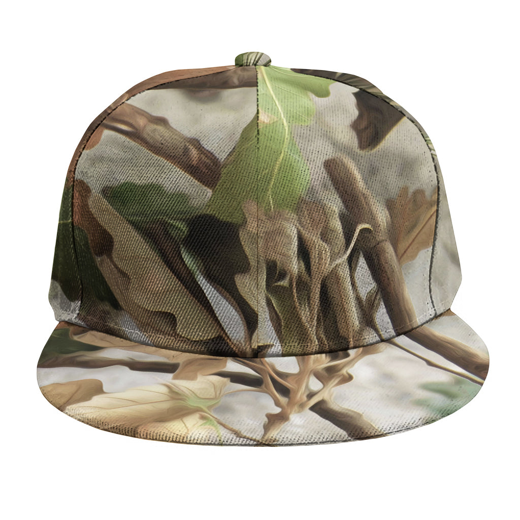 Hunting Camouflage Pattern Print Snapback Cap