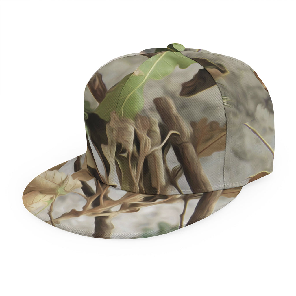 Hunting Camouflage Pattern Print Snapback Cap