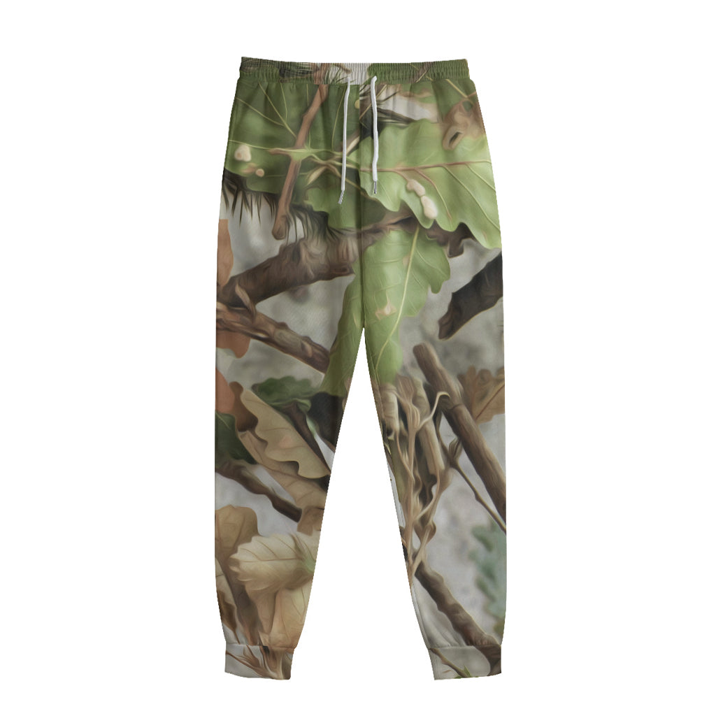 Hunting Camouflage Pattern Print Sweatpants