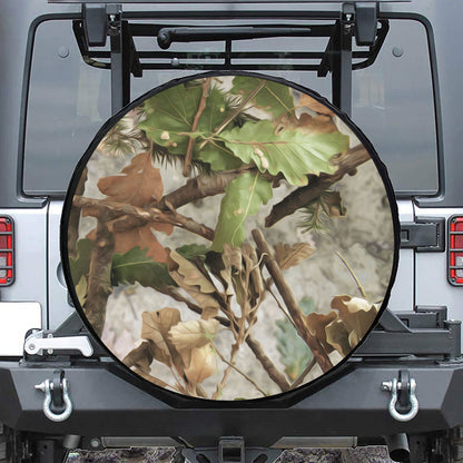 Hunting Camouflage Pattern Print Tire Cover
