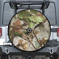 Hunting Camouflage Pattern Print Tire Cover With Camera Hole