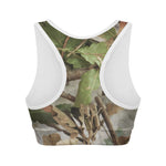 Hunting Camouflage Pattern Print Women's Sports Bra