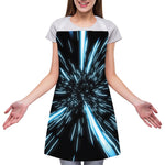 Hyperspace Lightspeed Print Adjustable Apron