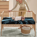Hyperspace Lightspeed Print Baby Crib Sheet
