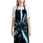 Hyperspace Lightspeed Print Bib Apron With Pocket