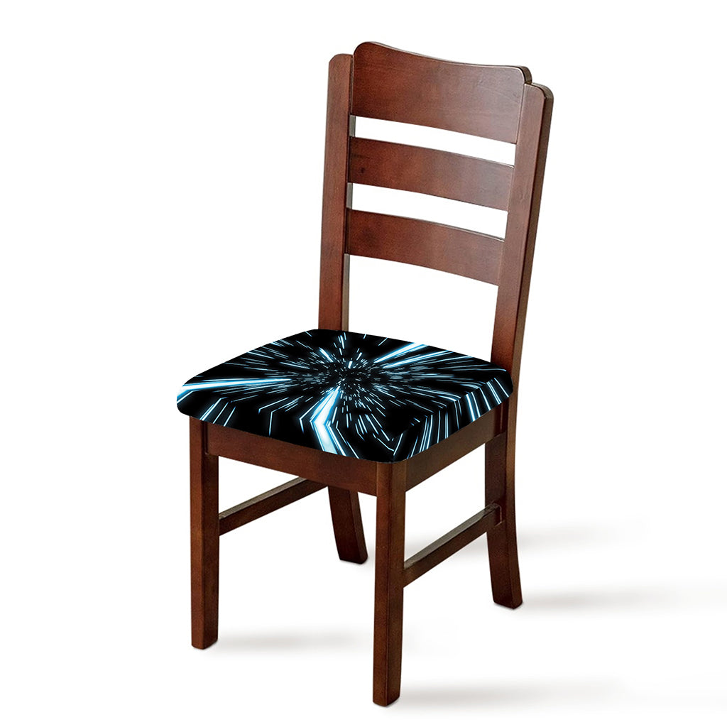 Hyperspace Lightspeed Print Chair Cushion Cover