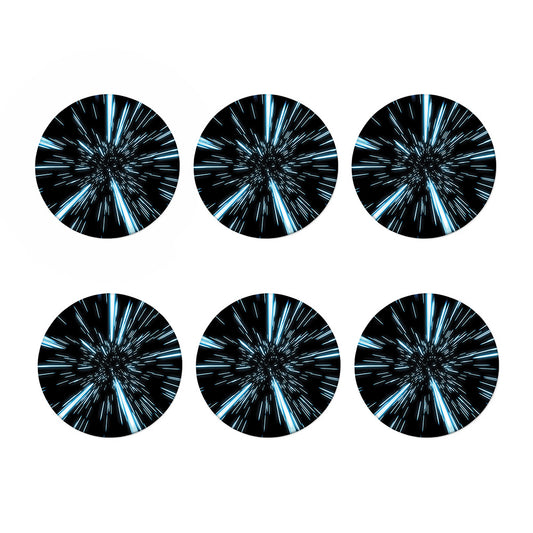 Hyperspace Lightspeed Print Coaster Set