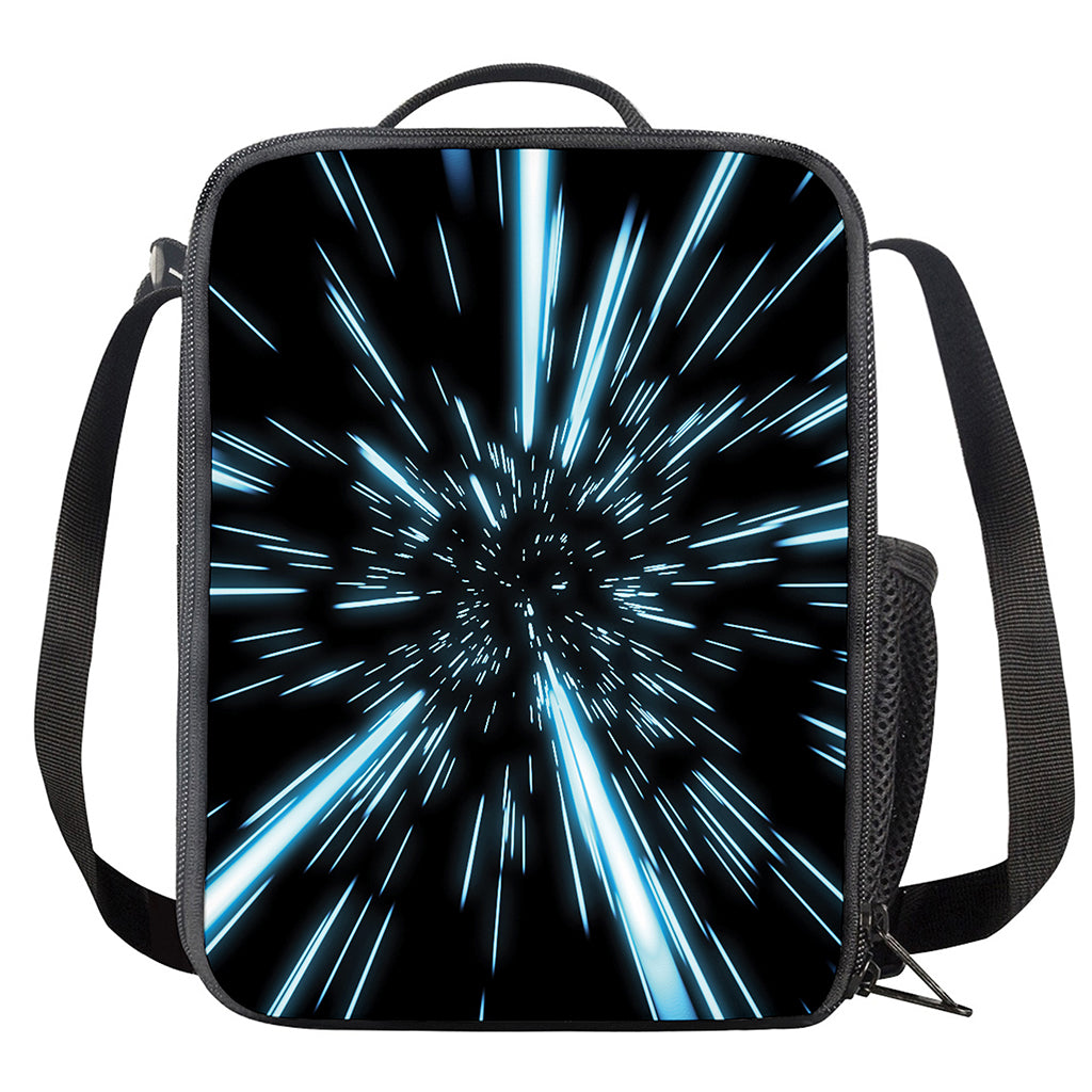 Hyperspace Lightspeed Print Crossbody Lunch Bag