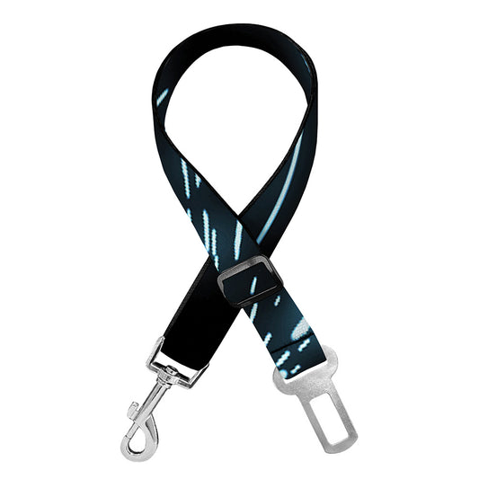 Hyperspace Lightspeed Print Dog Seat Belt