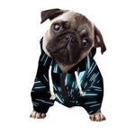 Hyperspace Lightspeed Print Dog Zip Up Hoodie