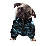 Hyperspace Lightspeed Print Dog Zip Up Jacket