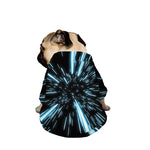 Hyperspace Lightspeed Print Dog Zip Up Jacket