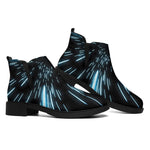 Hyperspace Lightspeed Print Flat Ankle Boots