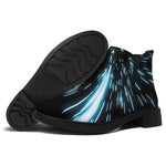Hyperspace Lightspeed Print Flat Ankle Boots