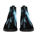 Hyperspace Lightspeed Print Flat Ankle Boots