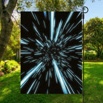Hyperspace Lightspeed Print Garden Flag
