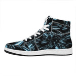 Hyperspace Lightspeed Print High Top Leather Sneakers