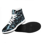 Hyperspace Lightspeed Print High Top Leather Sneakers