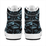 Hyperspace Lightspeed Print High Top Leather Sneakers