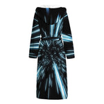 Hyperspace Lightspeed Print Hooded Bathrobe