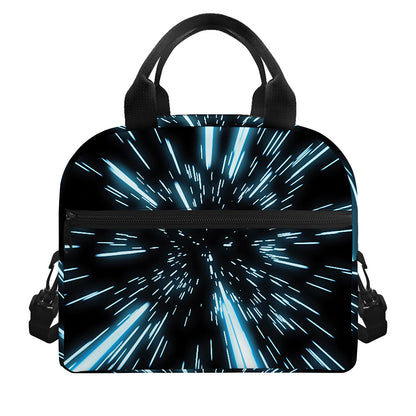 Hyperspace Lightspeed Print Insulated Lunch Bag