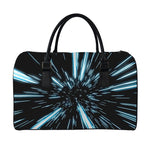 Hyperspace Lightspeed Print Leather Duffle Bag
