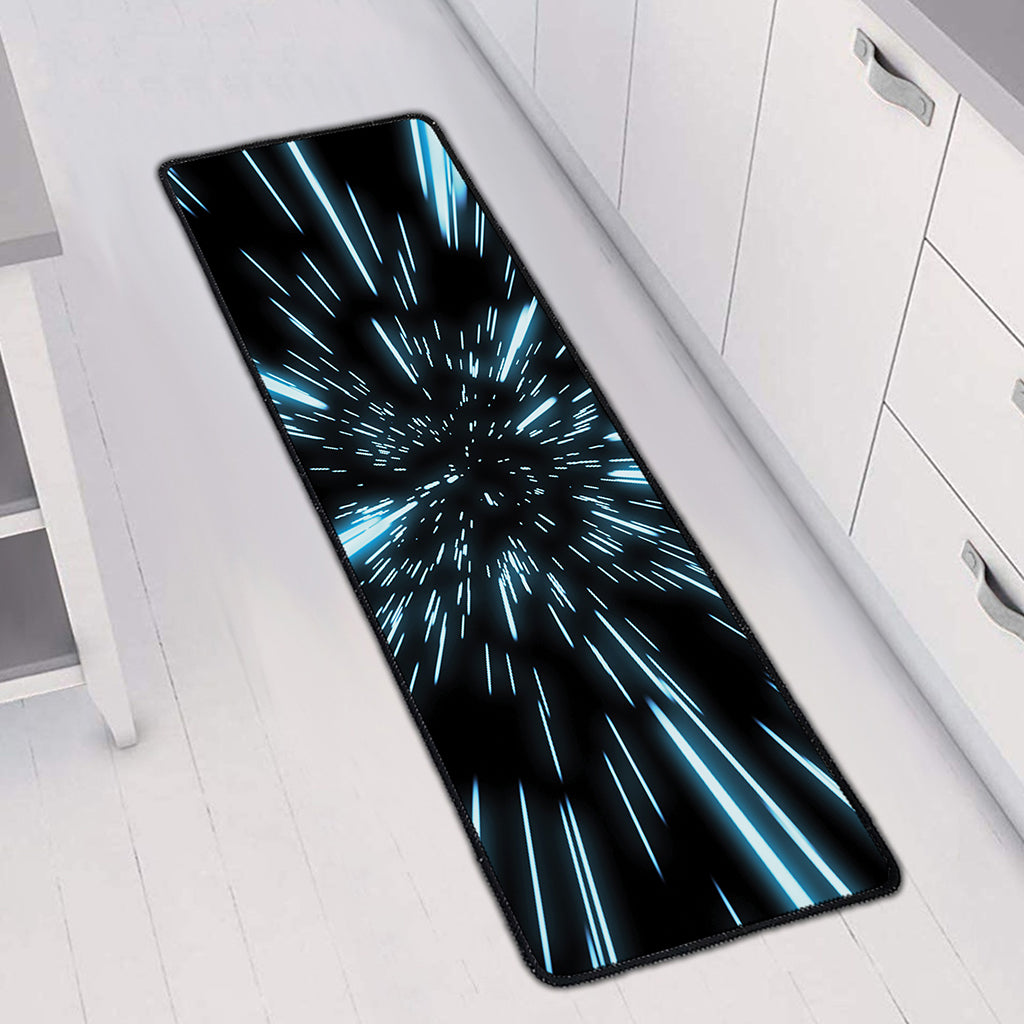 Hyperspace Lightspeed Print Long Kitchen Mat