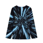 Hyperspace Lightspeed Print Long Sleeve Short Coat