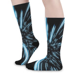 Hyperspace Lightspeed Print Long Socks