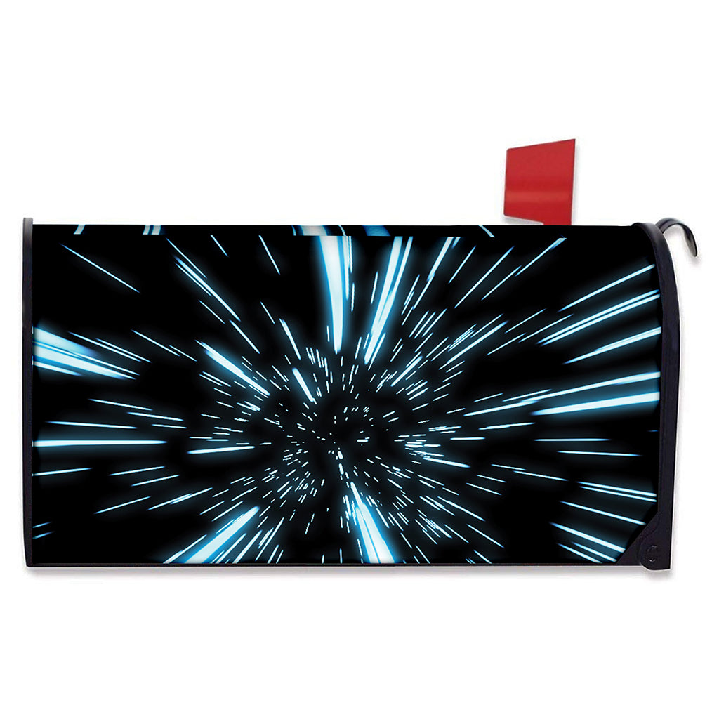 Hyperspace Lightspeed Print Mailbox Cover
