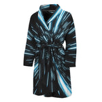 Hyperspace Lightspeed Print Men's Bathrobe